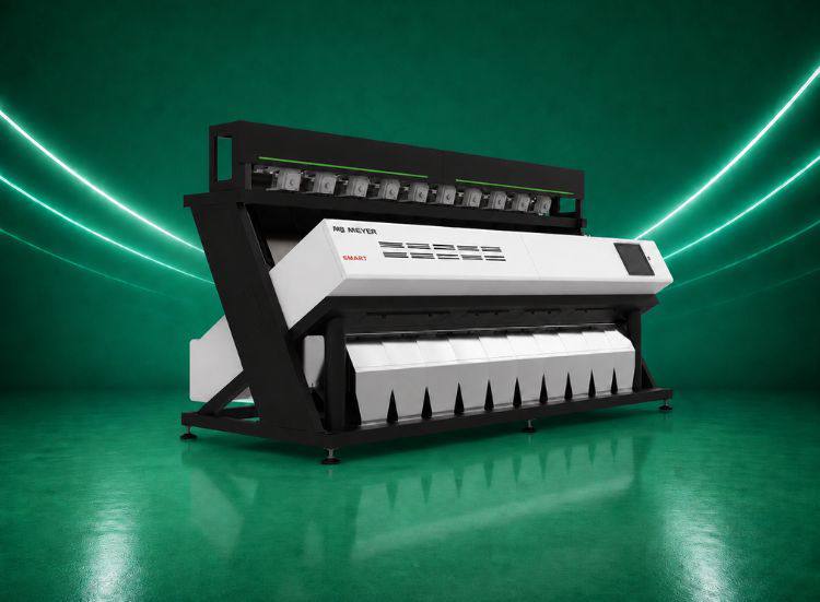 Sortex optical colour-sorting machine